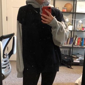 Brandy Melville Two Tone Hoodie